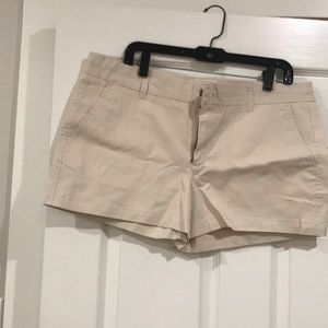 Khaki shorts by GAP